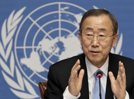 United Nations Secretary-General Ban Ki-moon’s Condolences Letter to His Beatitude Mar Aprem Metropolitan