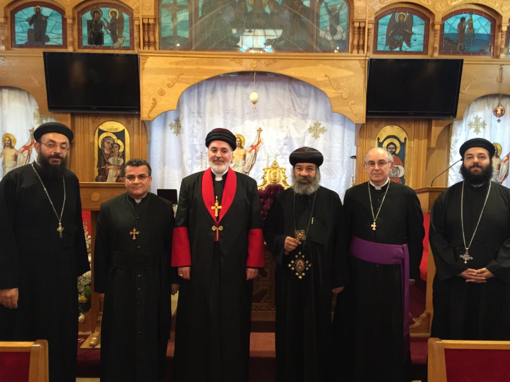 SECRETARY OF THE HOLY SYNOD MEETS WITH SYNOD SECRETARY OF THE COPTIC ...