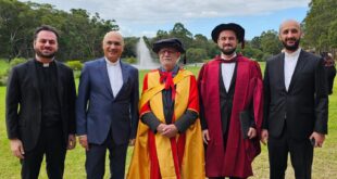 His Grace Mar Awraham Youkhanis, Bishop of London and Western Europe, Earns PhD from Macquarie University